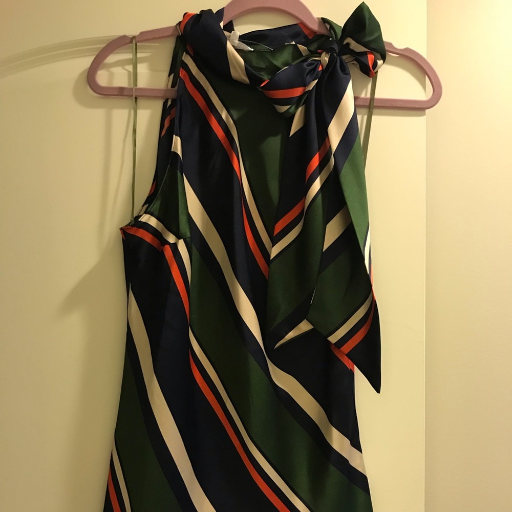 Tie neck blouse